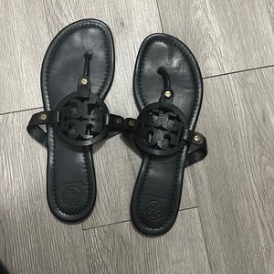 Black Tory Burch Miller Sandal